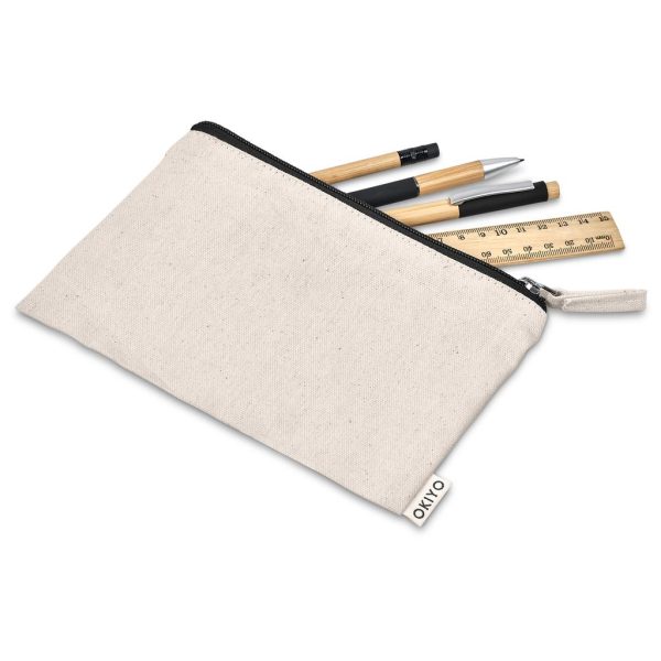 Okiyo Midori Cotton Pencil Case - Image 5