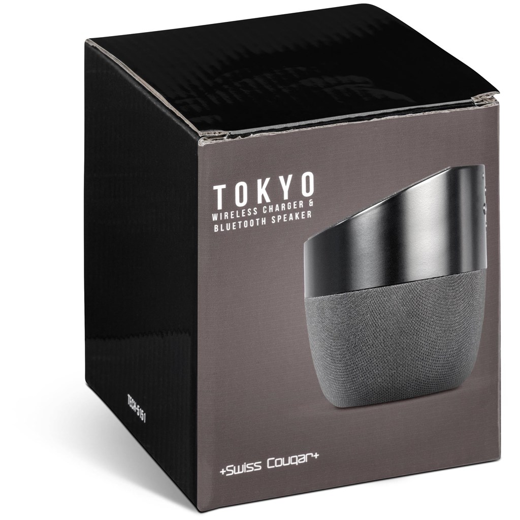 Swiss Cougar Tokyo Wireless Charger & Bluetooth Speaker - Image 3