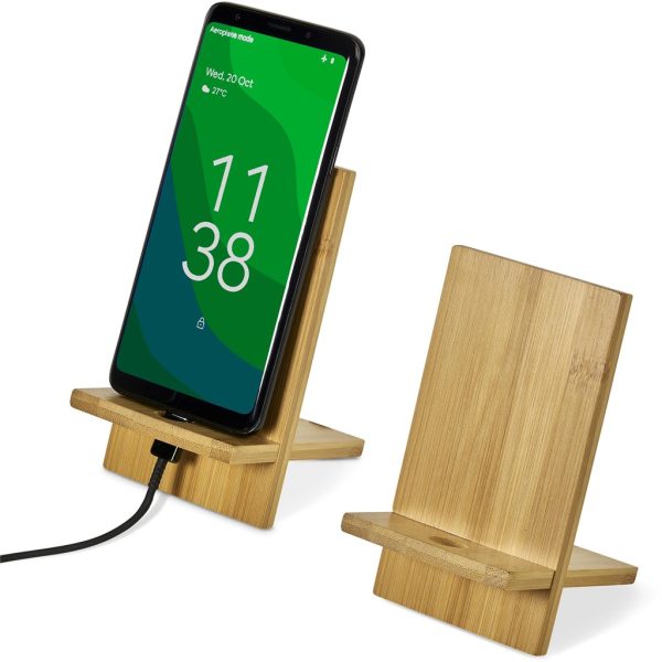 Okiyo Ekslens Bamboo Phone Stand - Image 4