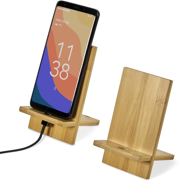 Okiyo Ekslens Bamboo Phone Stand - Image 6