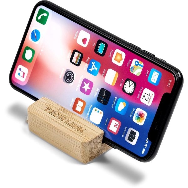 Okiyo Shinpura Bamboo Phone & Tablet Stand - Image 6