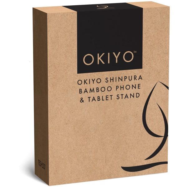 Okiyo Shinpura Bamboo Phone & Tablet Stand - Image 12