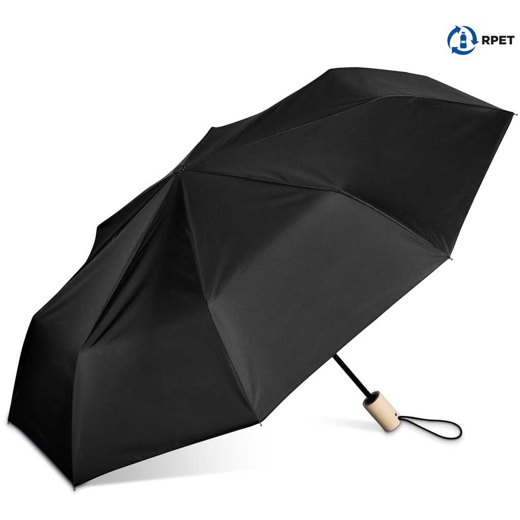 Okiyo Ameno Recycled PET Auto-Open Compact Umbrella - Image 3
