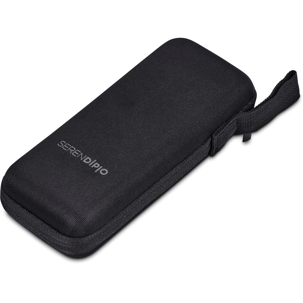 Serendipio Salem Recycled PET Compact Umbrella with EVA Pouch - Image 4