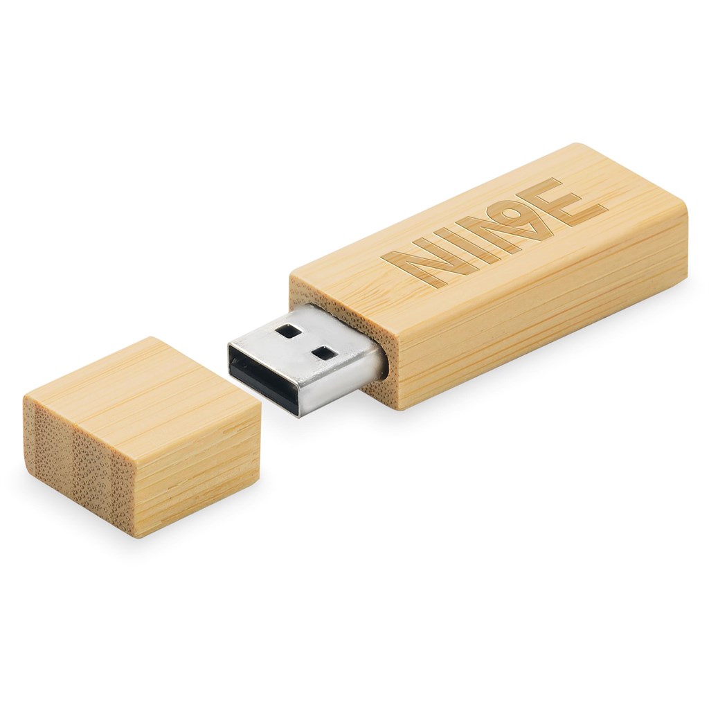 Okiyo Komorebi Bamboo Flash Drive - 16GB - Image 14