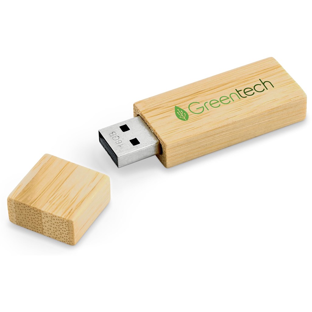 Okiyo Komorebi Bamboo Flash Drive - 16GB - Image 13