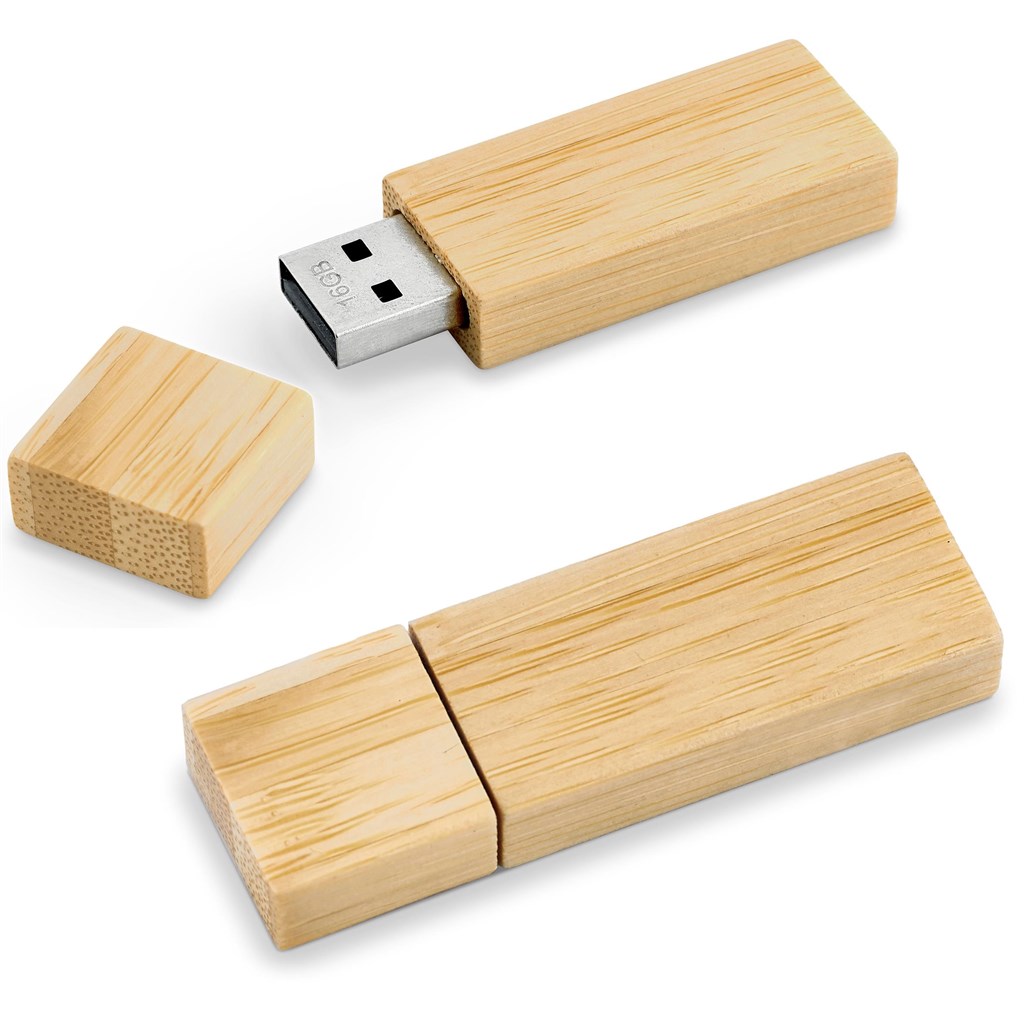 Okiyo Komorebi Bamboo Flash Drive - 16GB - Image 5