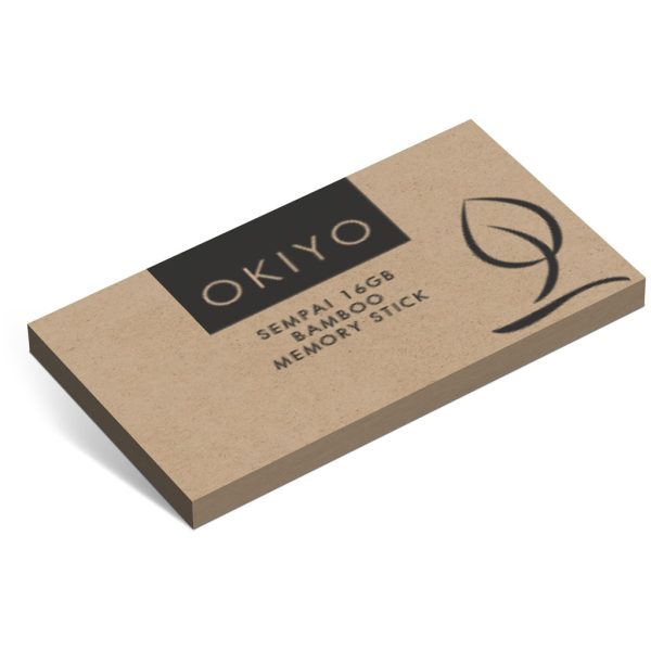 Okiyo Sempai Bamboo Flash Drive - 16GB - Image 3