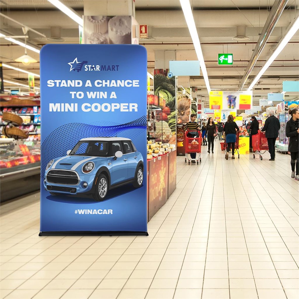 Double Sided Fabric Tube System 1.5m - Image 8