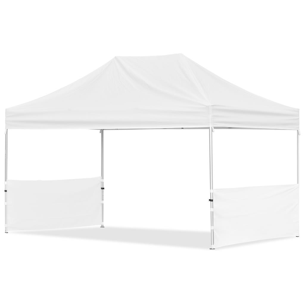 Coated Steel Sublimated Gazebo 4.5m x 3m - 2 Short Half-Wall Skins - Image 5