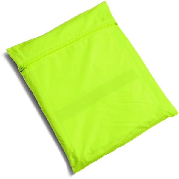 Torrent Two-Tone Hi-Viz Ref Polyester/PVC Rainsuit - Lime - Image 4