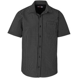 Mens Short Sleeve Aston Shirt - Black