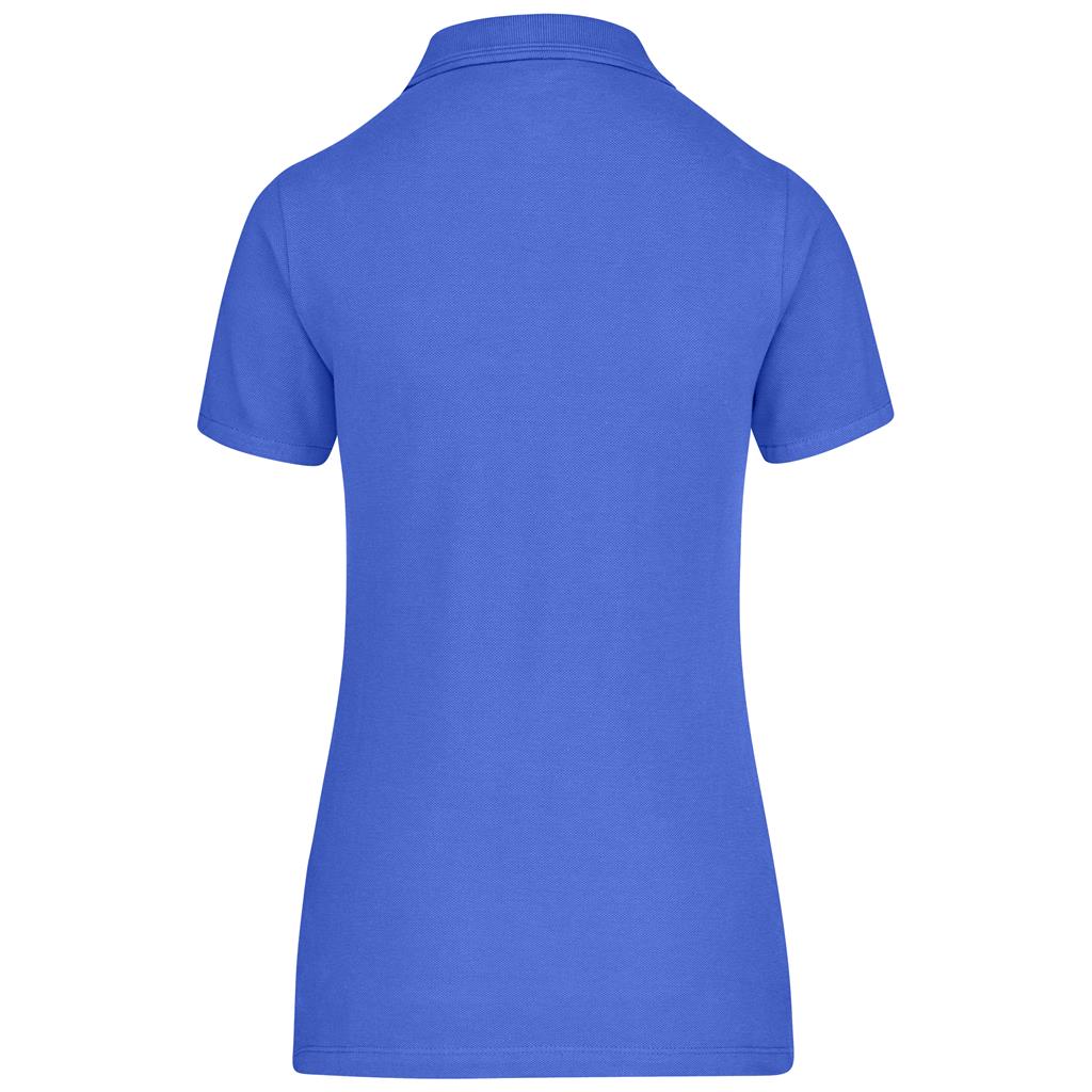 Ladies Hacker Golf Shirt - Blue - Image 2
