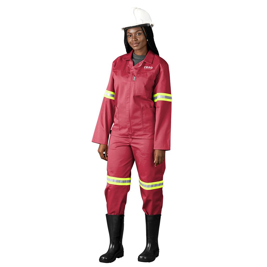 Trade Polycotton Conti Suit - Reflective Arms & Legs - Yellow Tape - Image 10