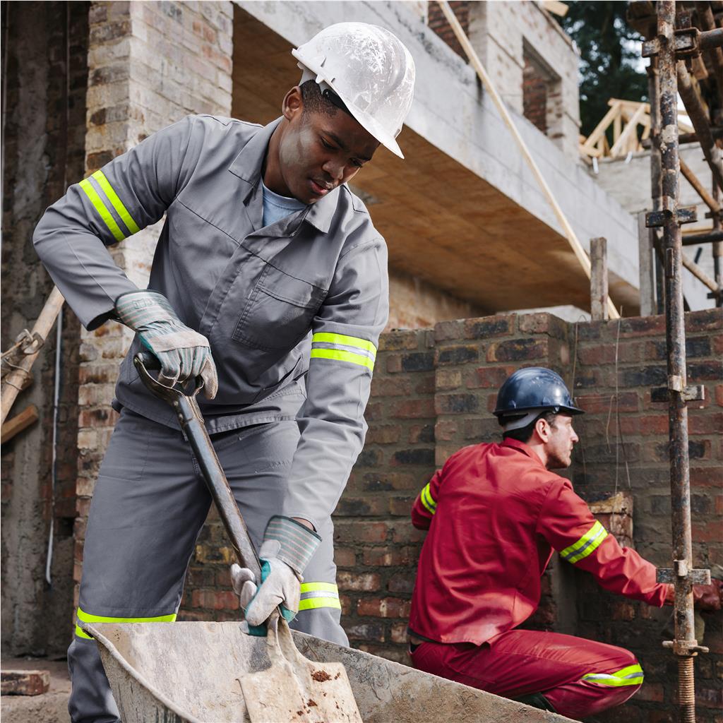 Trade Polycotton Conti Suit - Reflective Arms & Legs - Yellow Tape - Image 14