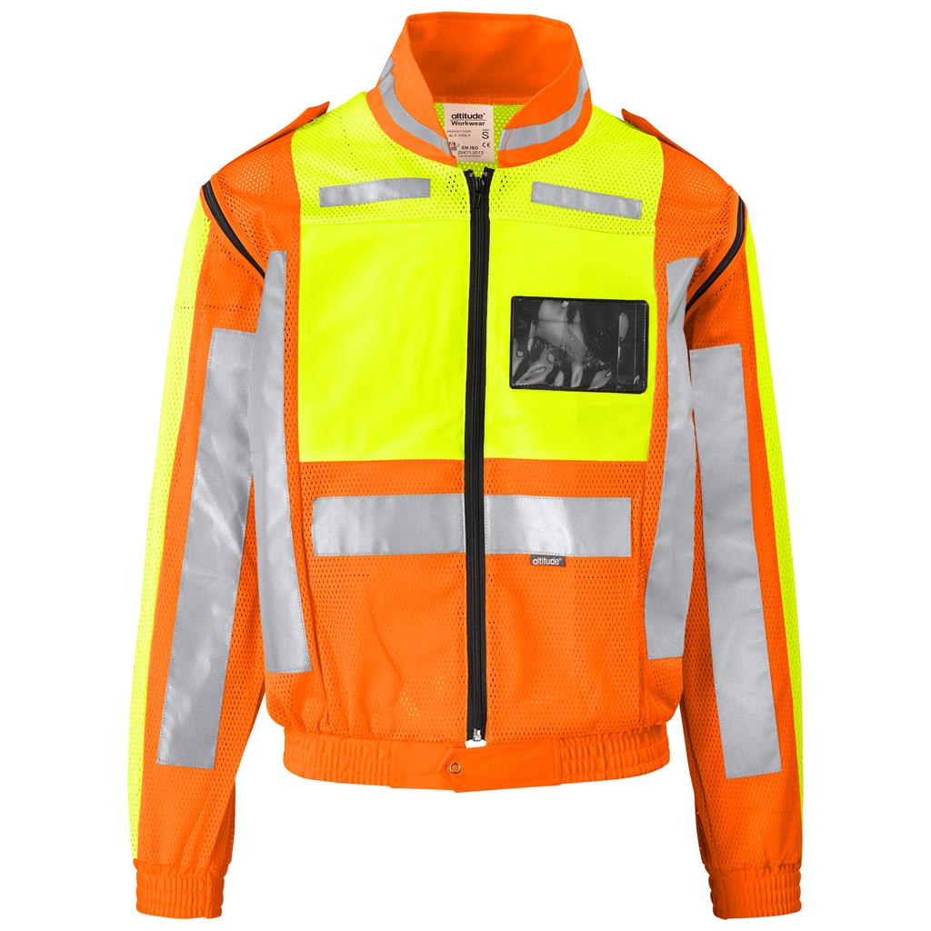 Metro Two-Tone Hi-Viz Reflective Zip-Off Jacket - Image 20
