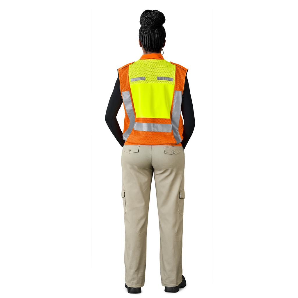 Metro Two-Tone Hi-Viz Reflective Zip-Off Jacket - Image 23