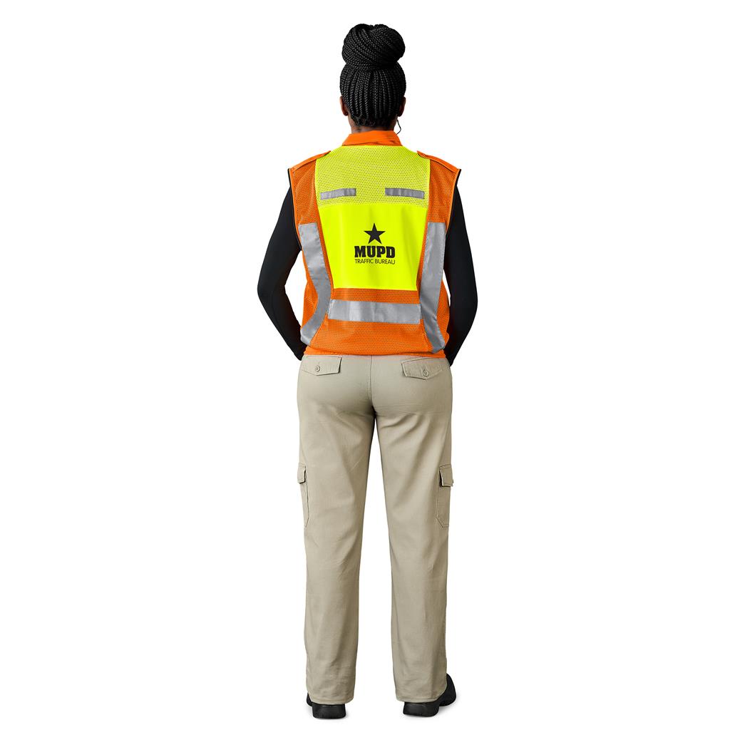 Metro Two-Tone Hi-Viz Reflective Zip-Off Jacket - Image 11