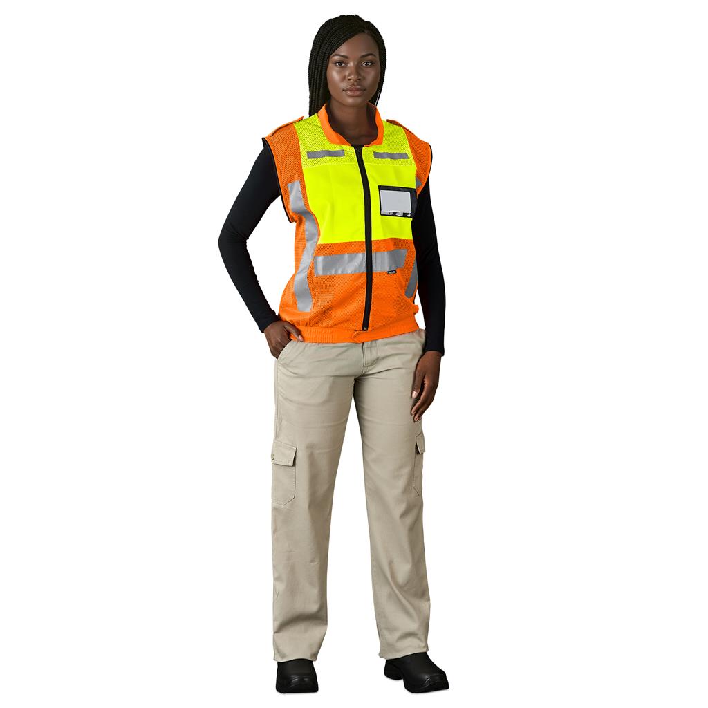 Metro Two-Tone Hi-Viz Reflective Zip-Off Jacket - Image 16