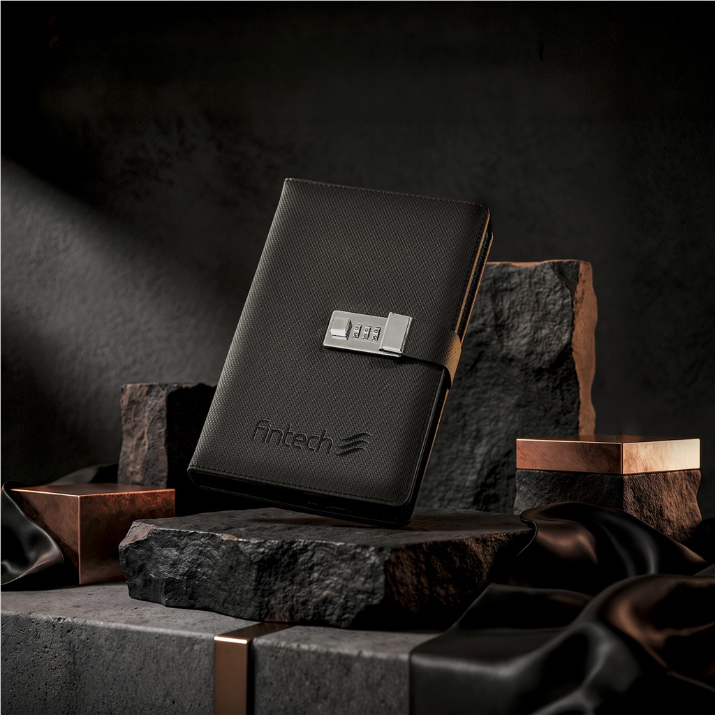 Alex Varga Chapman Code-Lock Hard Cover Notebook - Image 4