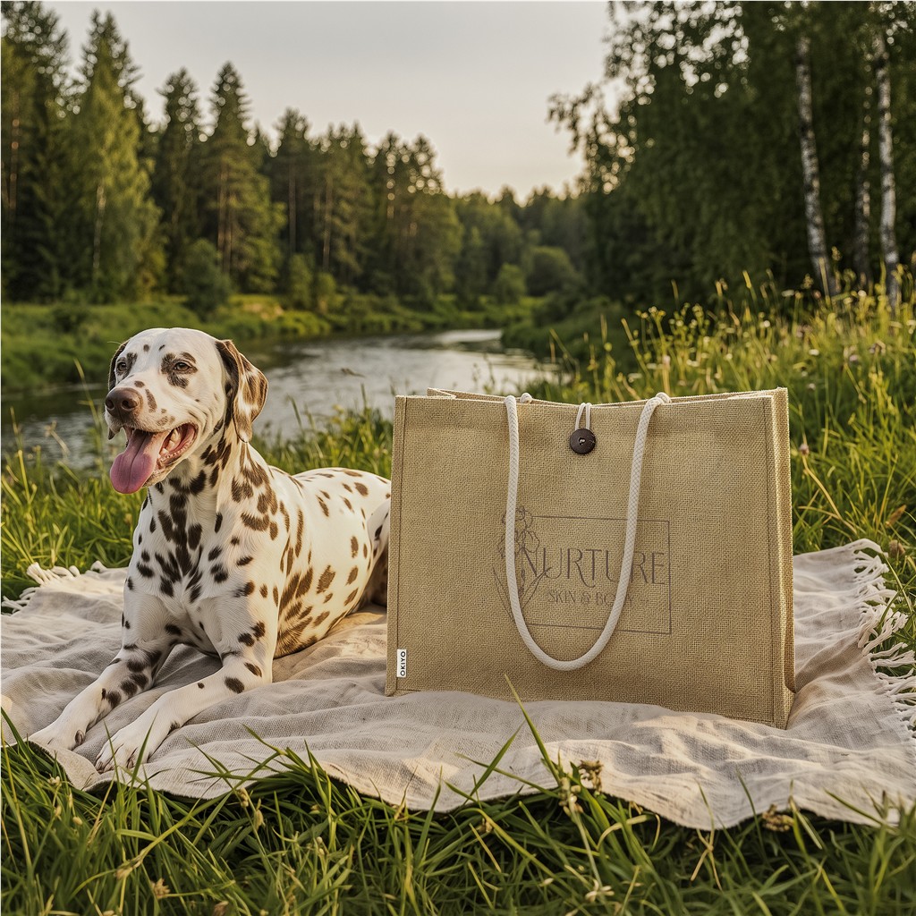 Okiyo Shinrin Jute Tote - Image 2