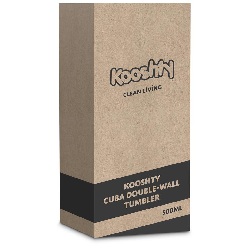 Kooshty Cuba Plastic Double-Wall Tumbler – 500ml - Image 3