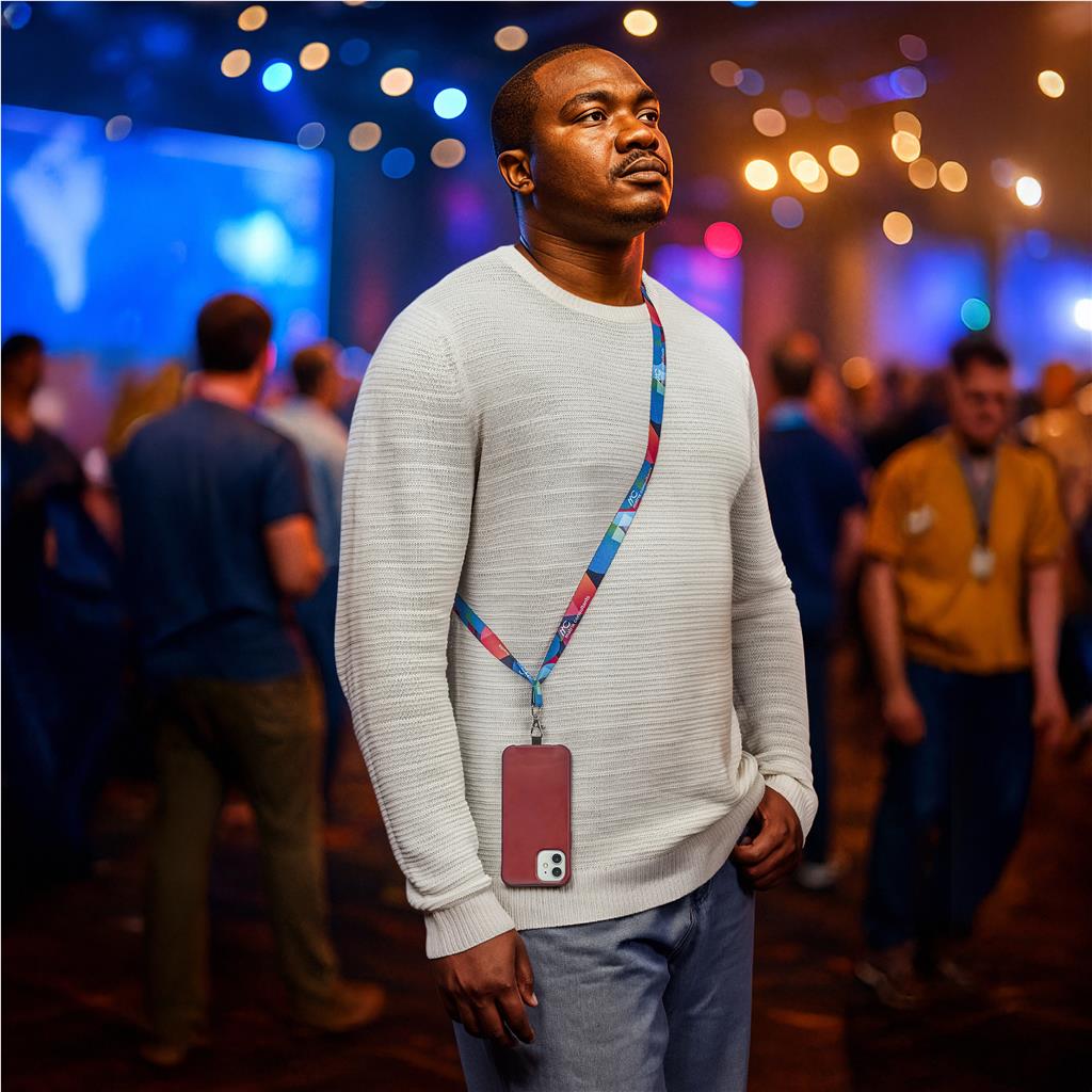 Altitude Turaco Double-Sided Sublimated Satin Crossbody Phone Strap - Image 10