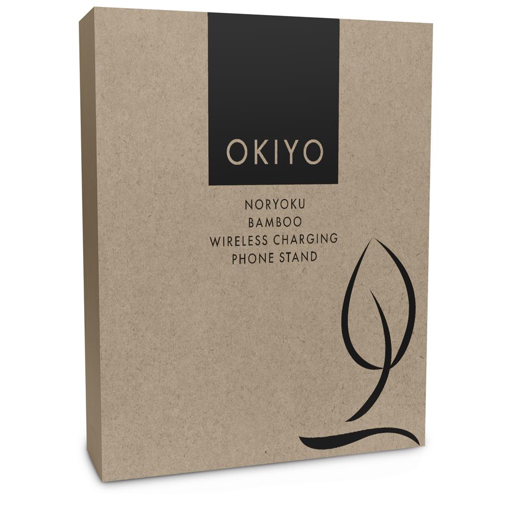 Okiyo Noryoku Bamboo Wireless Charging Phone Stand - Image 13