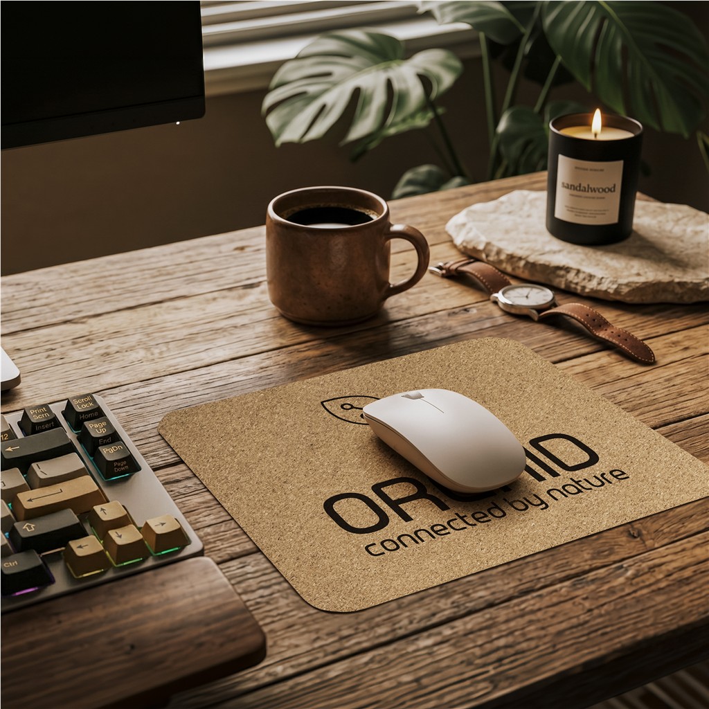 Okiyo Wumu Cork Mouse Pad - Image 6