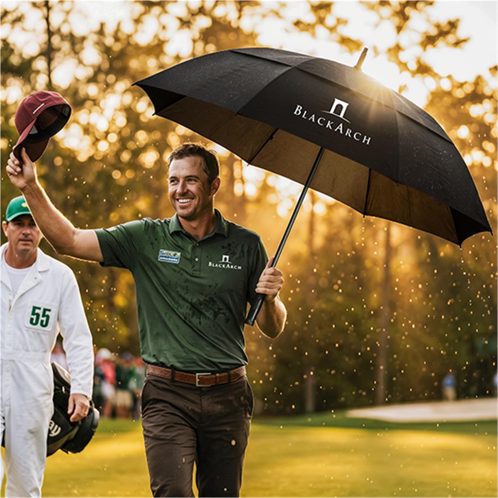 Alex Varga Taranis Auto-Open Golf Umbrella - Image 9