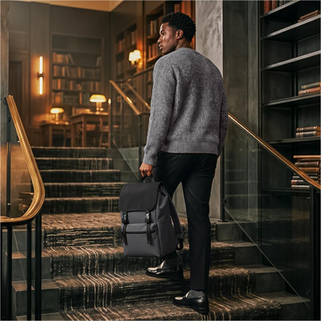 Serendipio Skyline Laptop Backpack - Image 3