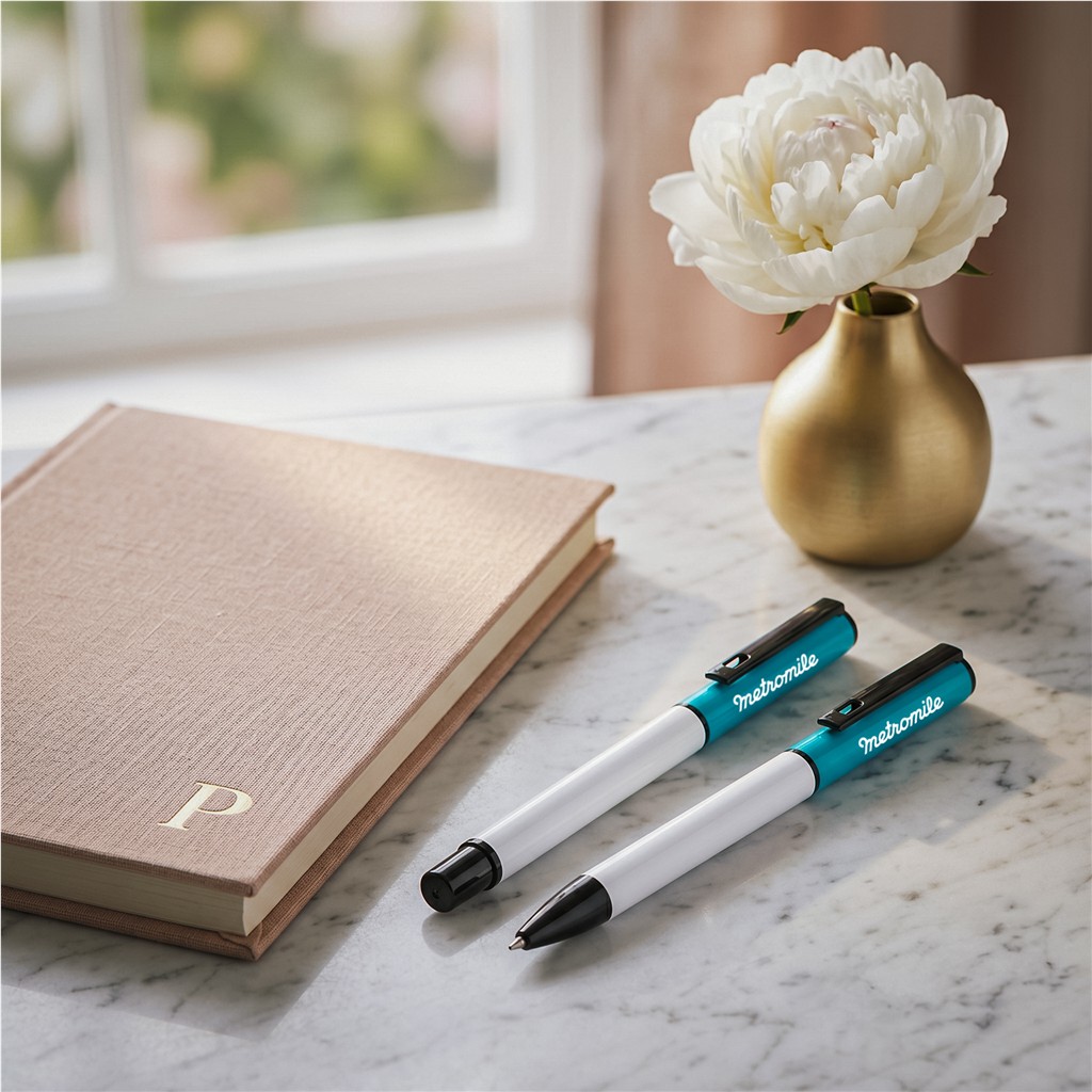 Altitude Stanza Ball Pen & Rollerball Set - Image 4
