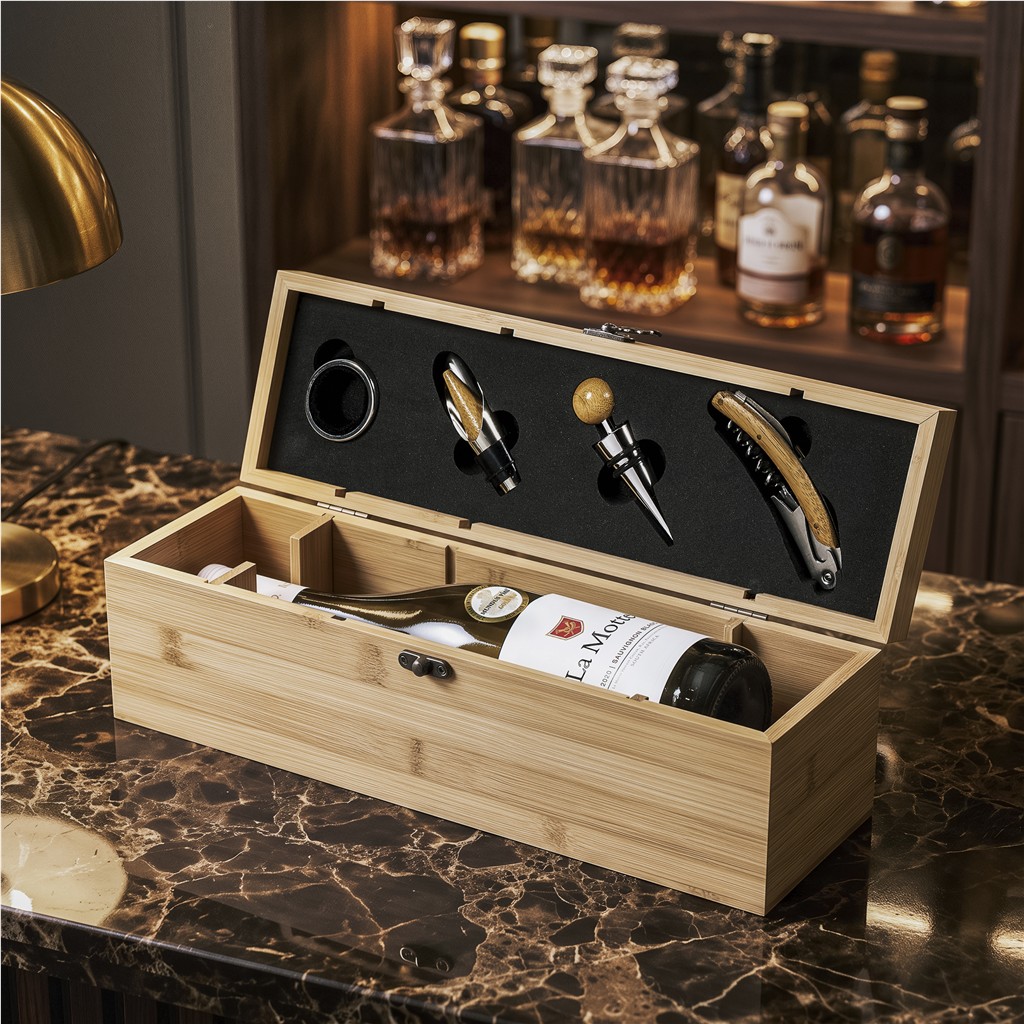 Okiyo Wainoka Bamboo Wine Set - Image 8