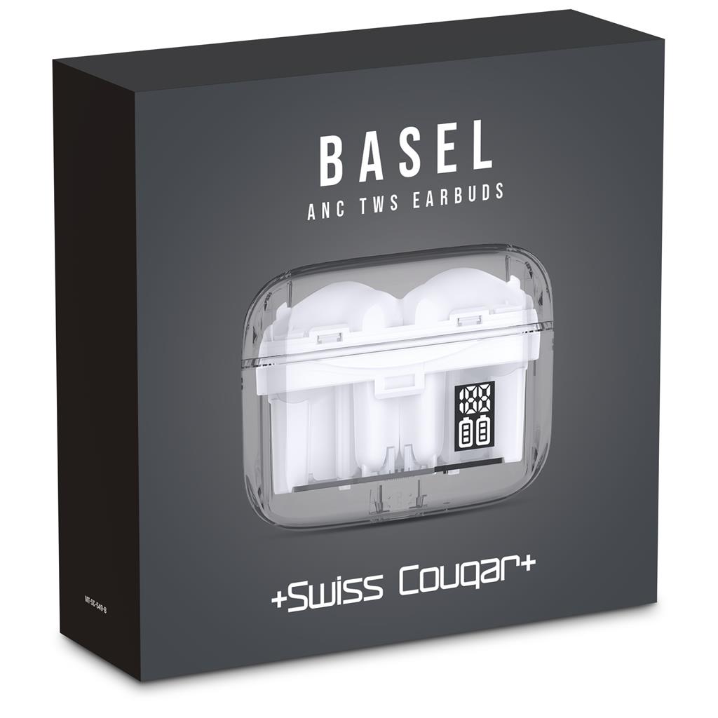 Swiss Cougar Basel Active Noise Cancelling TWS Earbuds - Image 6