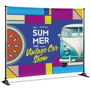 Adjustable Banner Stand Eco 1.6m x 2m
