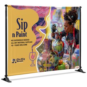 Adjustable Banner Stand Pro 1.6m x 2.2m