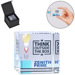Altitude Crystal Cube Mini Award
