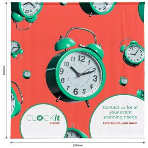 Adjustable Banner Skin Pro 2.5m x 2.5m (Excludes Hardware)