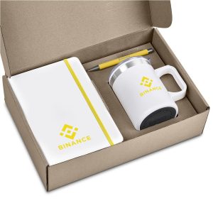 Altitude Wisteria Kraft Gift Set - Yellow