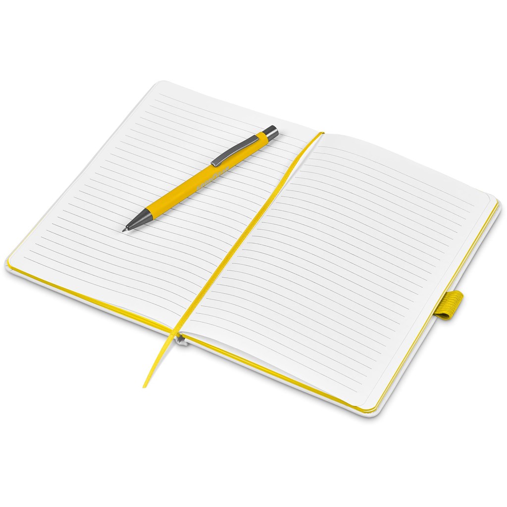 Duncan Notebook & Pen Set - Yellow - Image 6