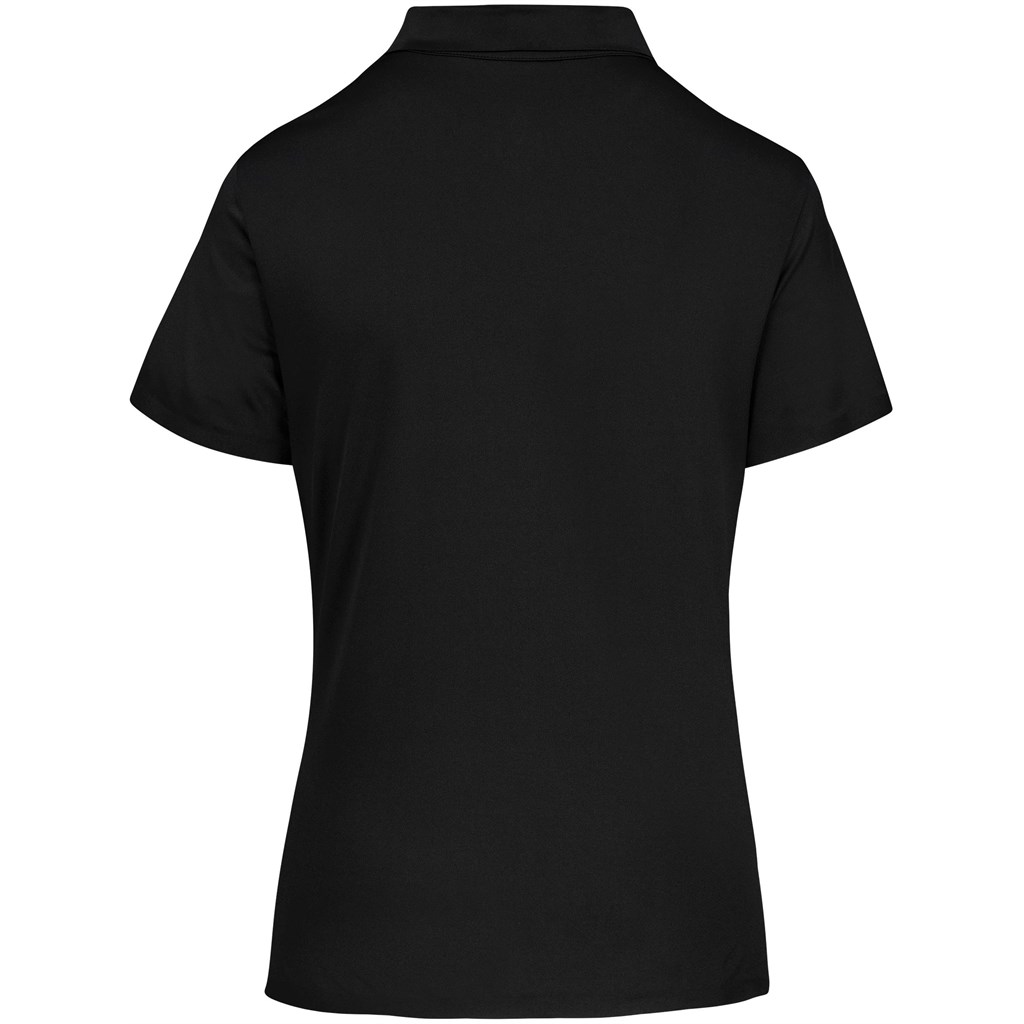 Ladies Alex Varga Questana Seamless Golf Shirt - Black - Image 3