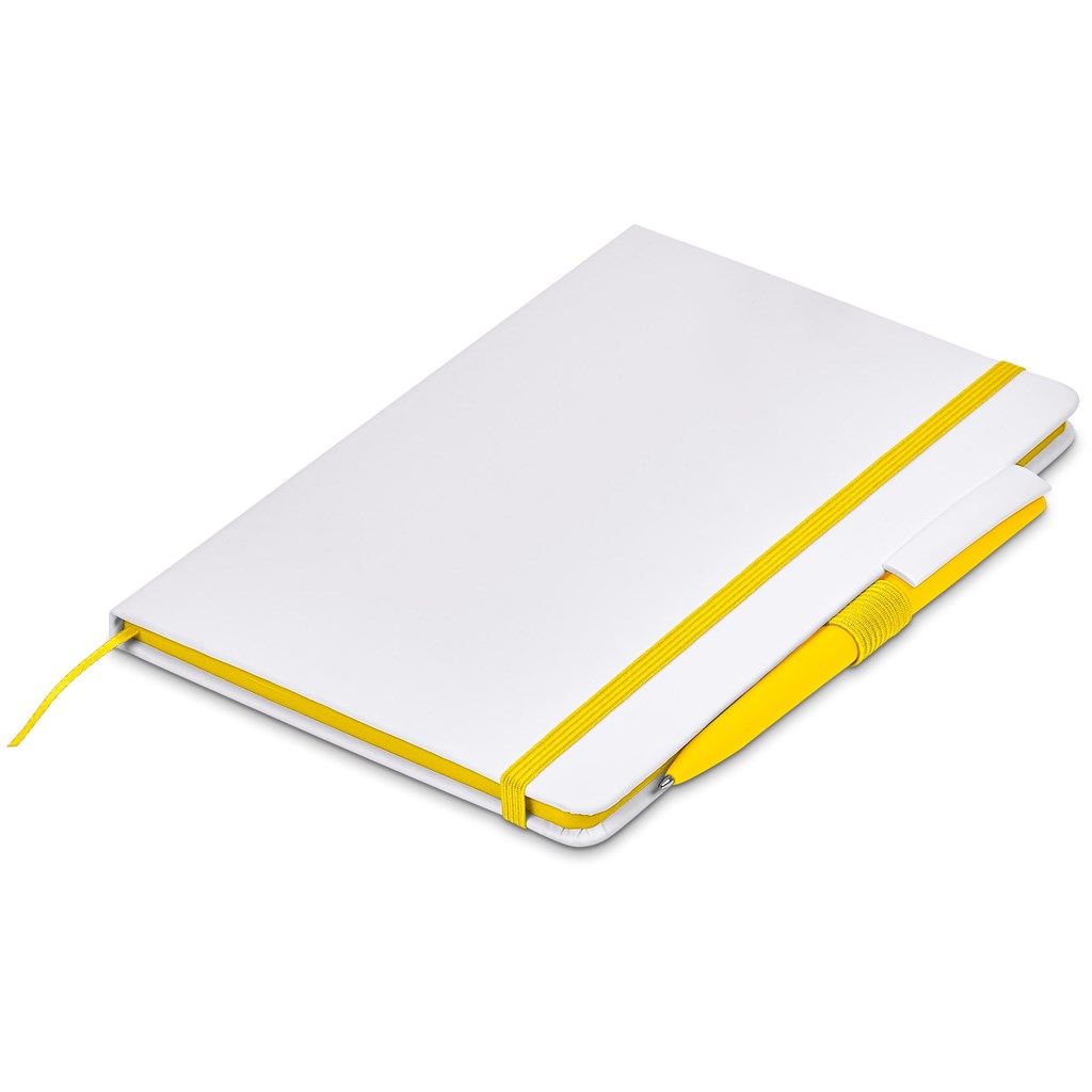 Altitude Tundra A5 Hard Cover Notebook - Yellow - Image 4