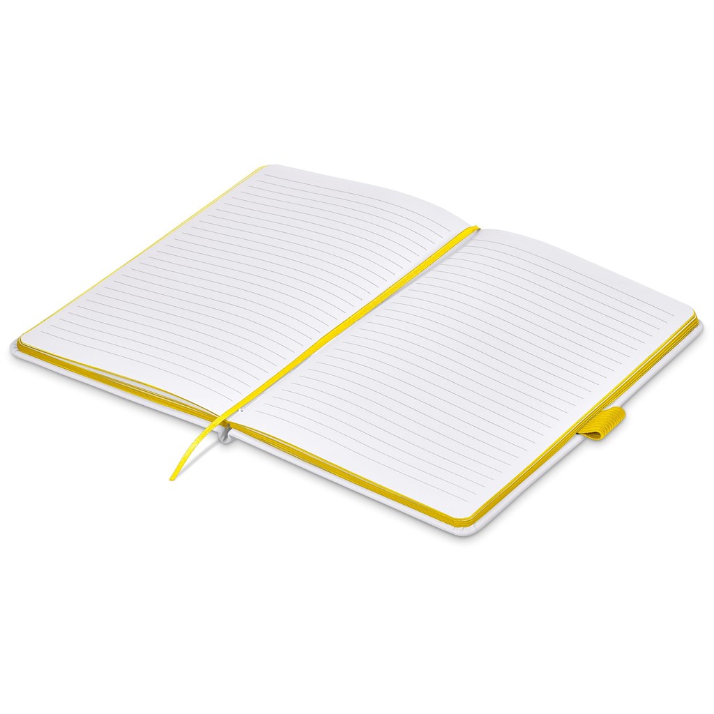 Altitude Tundra A5 Hard Cover Notebook - Yellow - Image 2