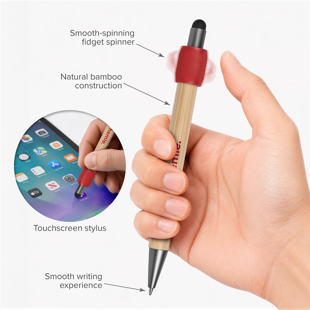 Altitude Zendo Spinner Stylus Ball Pen - Image 3