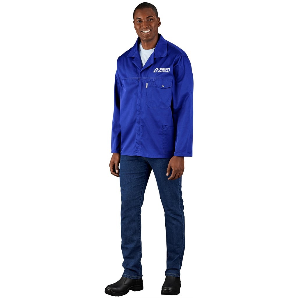 Site Premium Polycotton Jacket - Royal Blue - Image 6