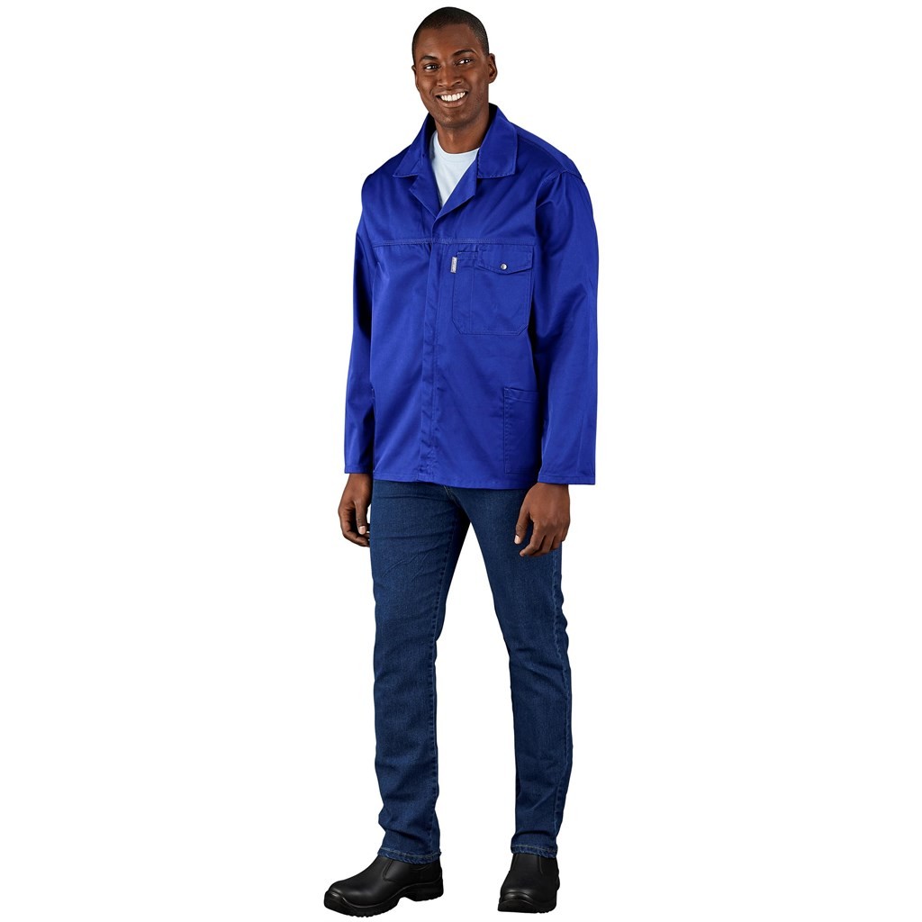 Site Premium Polycotton Jacket - Royal Blue - Image 2