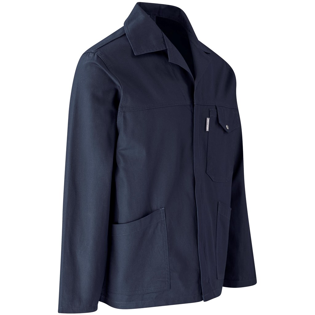 Artisan Premium 100% Cotton Jacket - Navy - Image 3