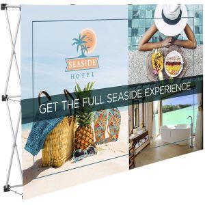 Single-Sided Straight Banner Walls