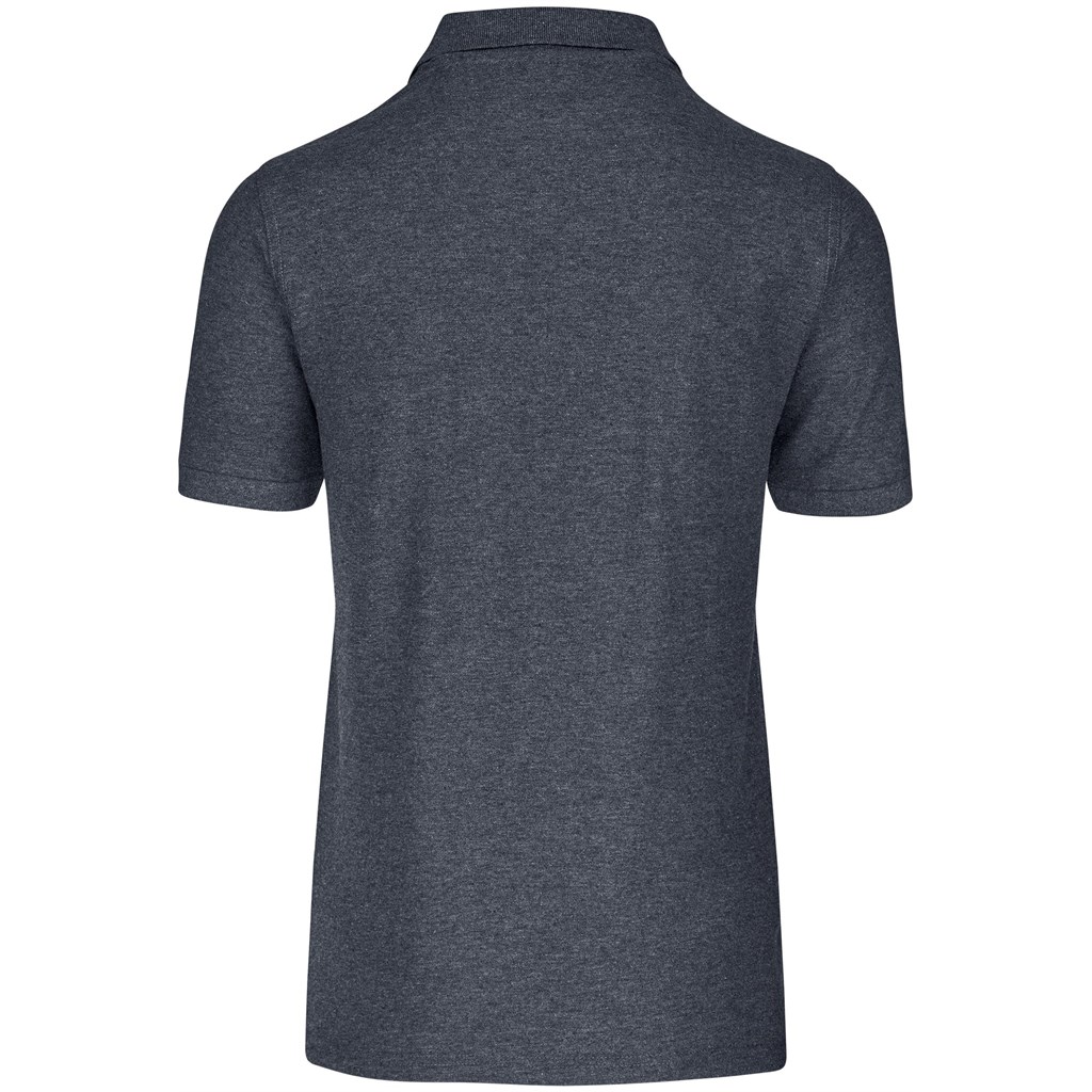 Mens Boston Golf Shirt - Charcoal - Image 2