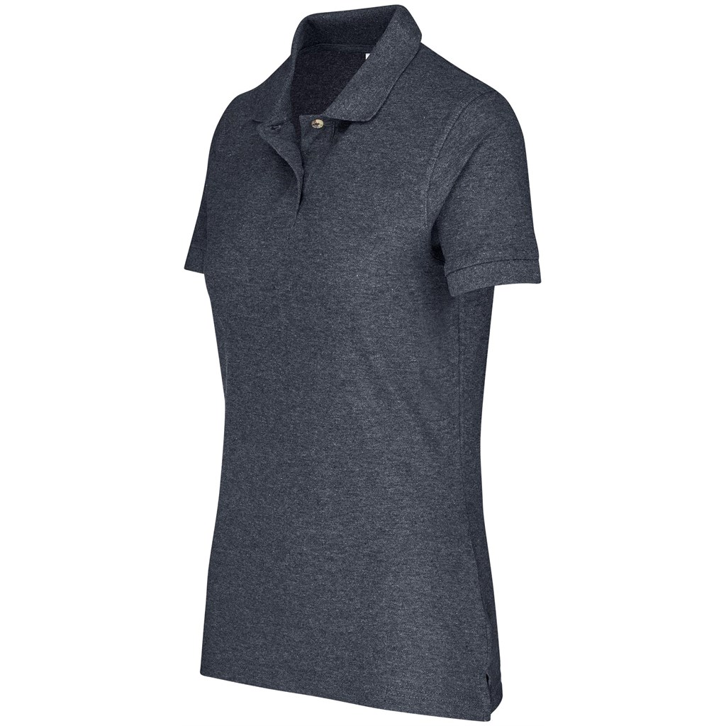 Ladies Boston Golf Shirt - Charcoal - Image 3